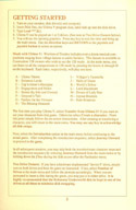 Ultima V: Warriors of Destiny Player reference card page 2