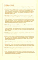 Ultima V: Warriors of Destiny Player reference card page 4