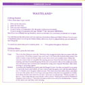 Wasteland Getting started guide page 1