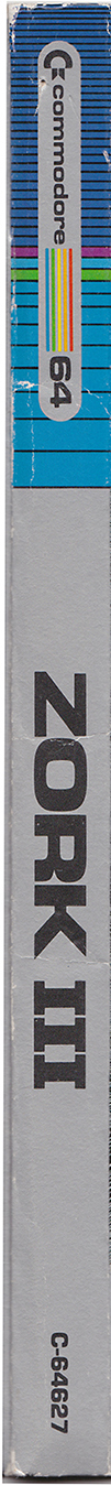 Zork III box left side